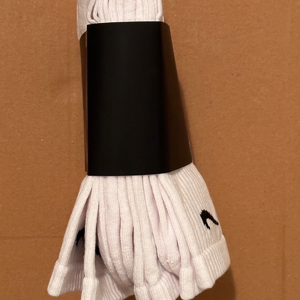Nike Everyday Cotton Cushioned Crew Socks - White - Picture 3 of 5